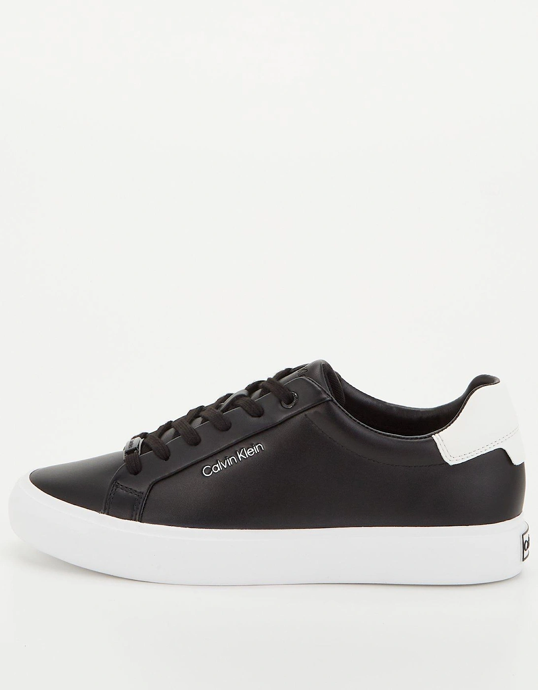 Vulcanized Leather Trainers - Black, 3 of 2