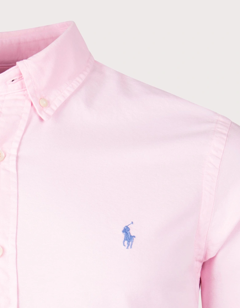 Slim Fit Garment-Dyed Oxford Shirt