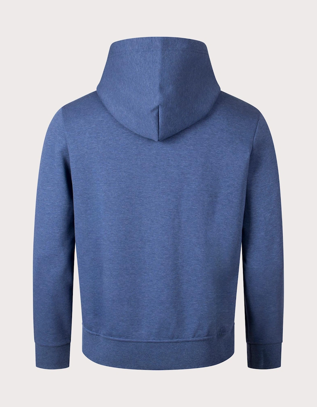 Zip Through Double Knit Zip Up Hoodie