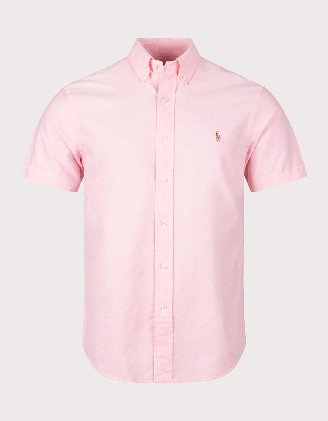 Custom Fit Short Sleeve Lightweight Oxford Shirt, 4 of 3