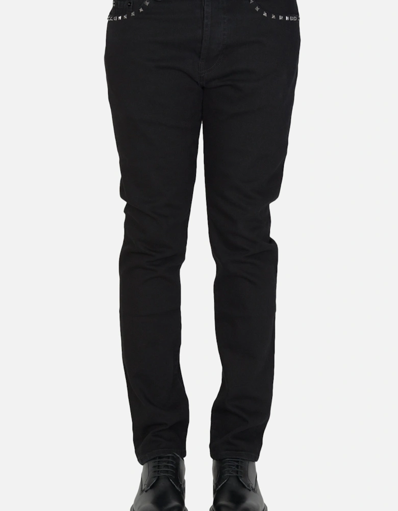 Rockstud Pocket Slim Fit Jeans