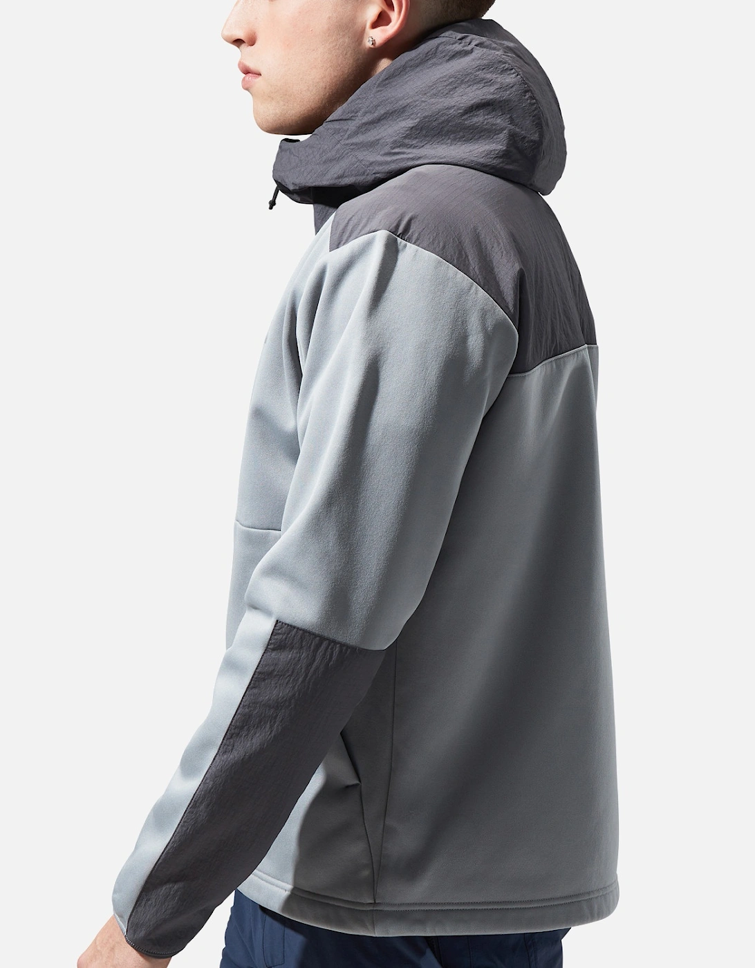 Mens Reacon Hooded Jacket (Grey)