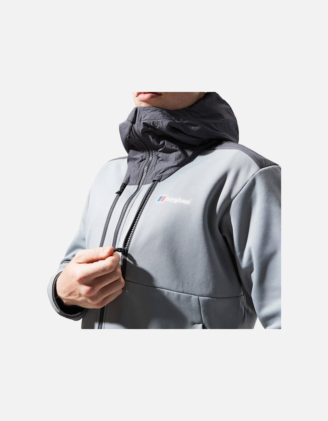 Mens Reacon Hooded Jacket (Grey)