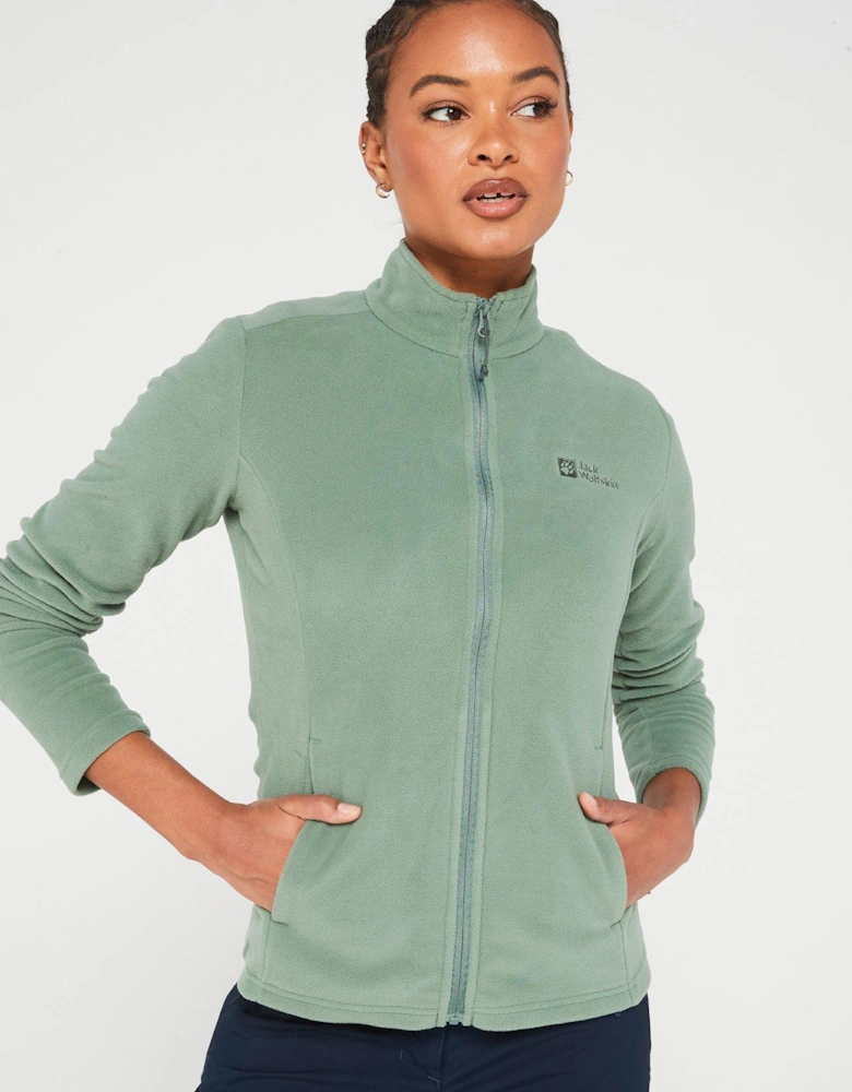 Women's Taunus Zip Through Fleece - Green
