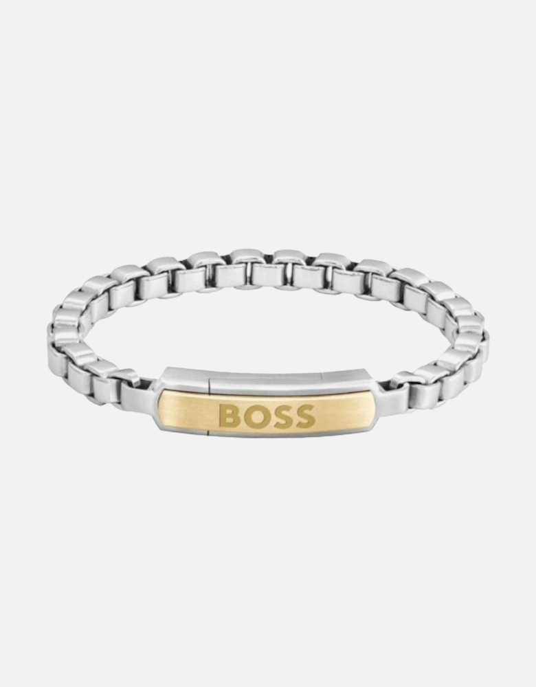 BOSS Devon Two Tone Chain Bracelet
