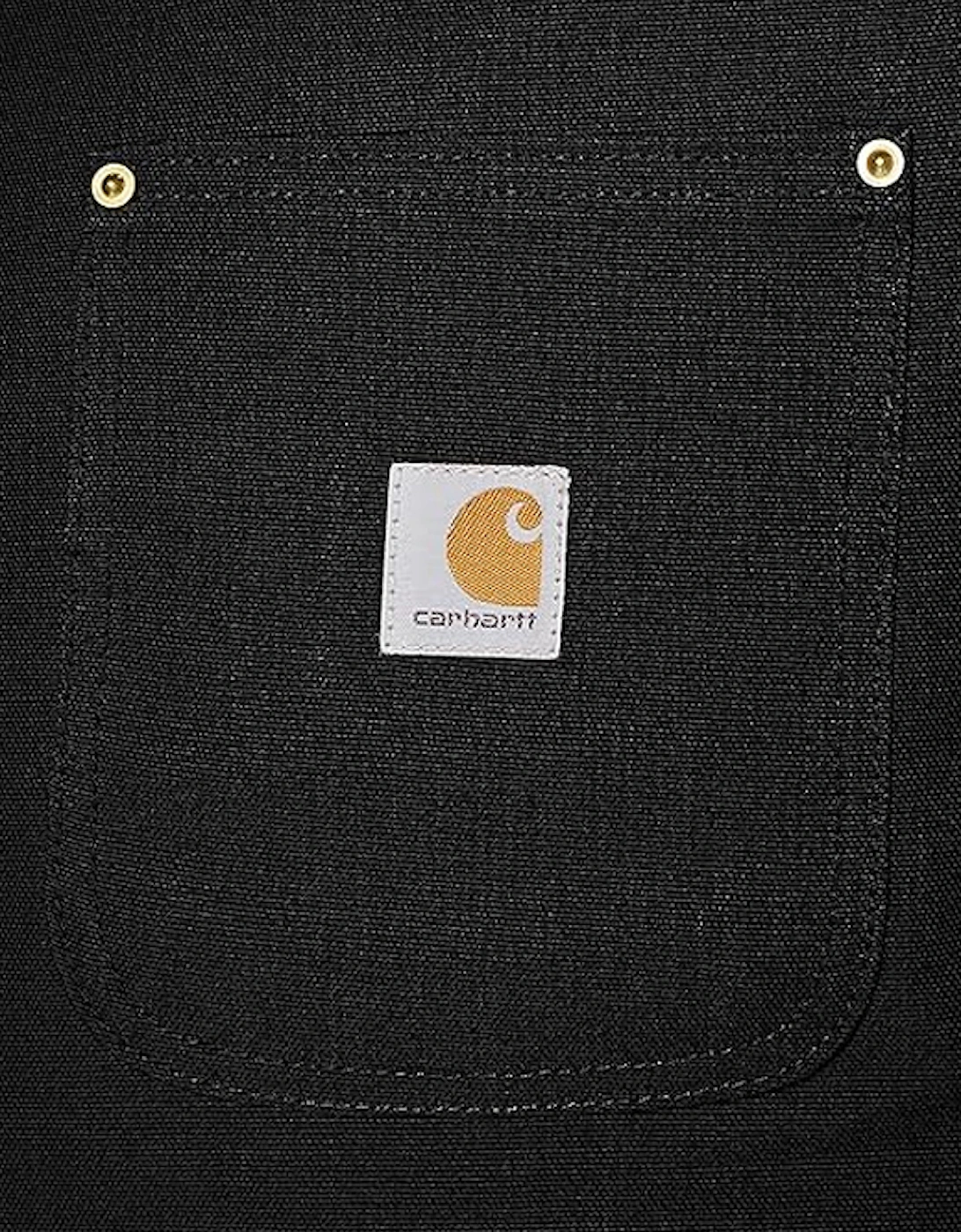 Carhartt Loose Fit Firm Duck Blanket-lined Chore Coat Black