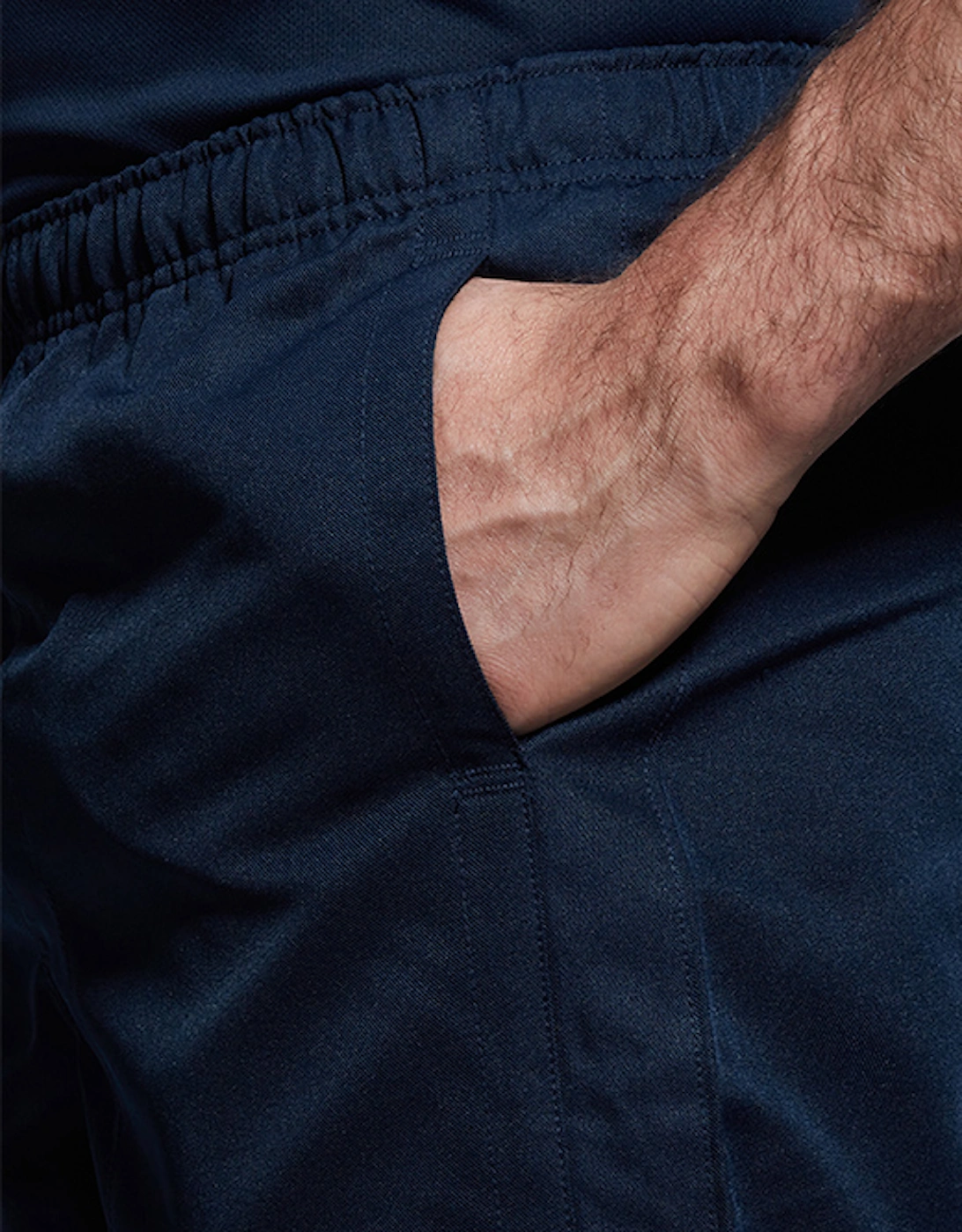 Men's Professional Polyester Shorts Navy