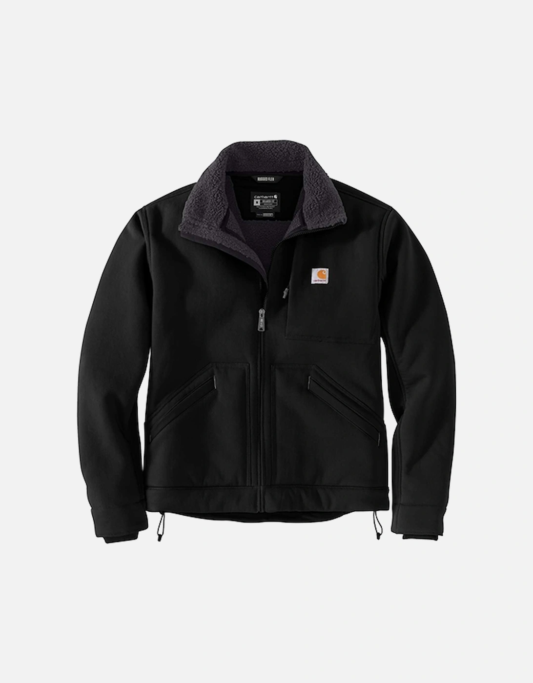 Carhartt Super Dux Relaxed Fit Sherpa-Lined Detroit Jacket Black, 2 of 1