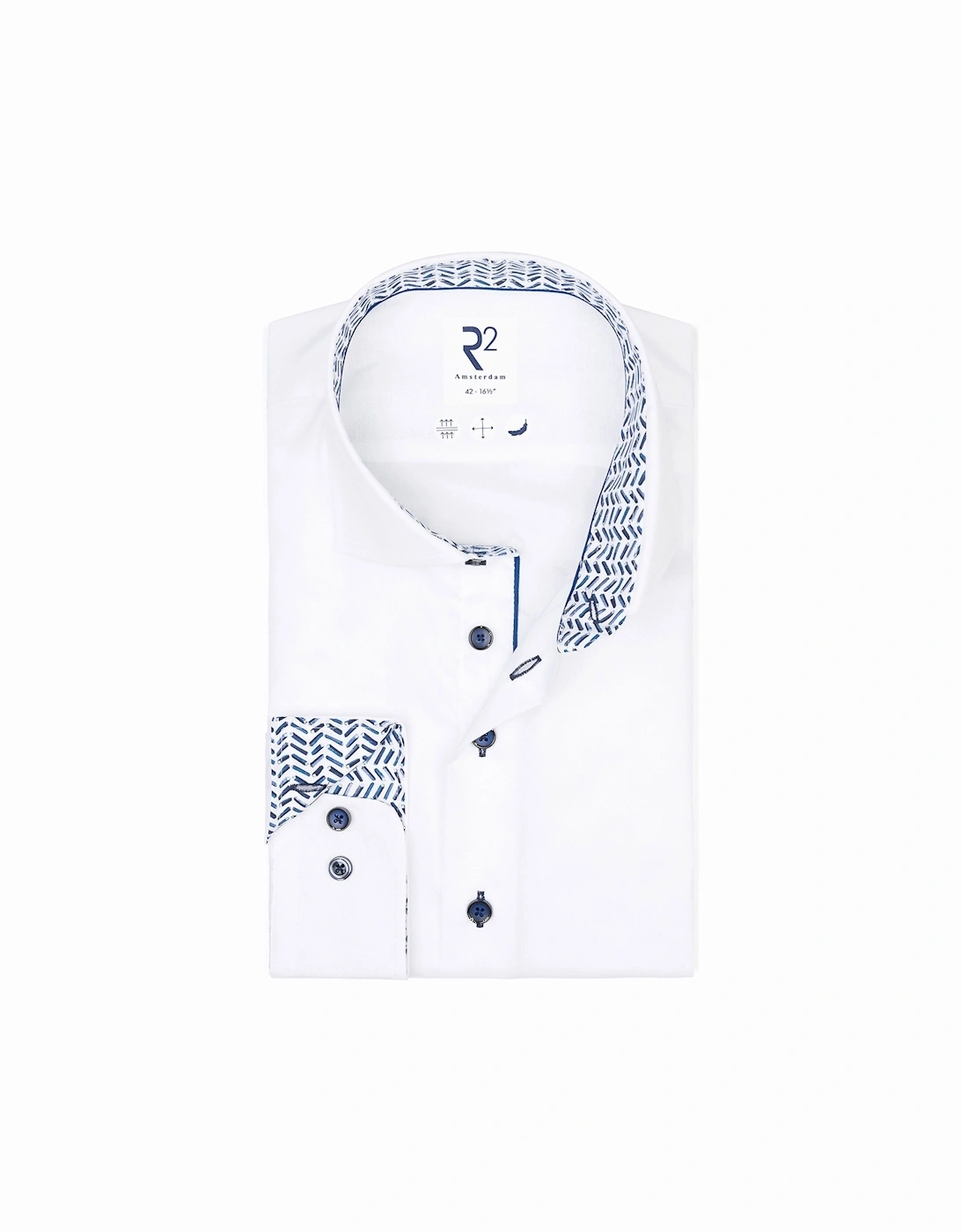 Cut Away Collar Shirt White, 4 of 3