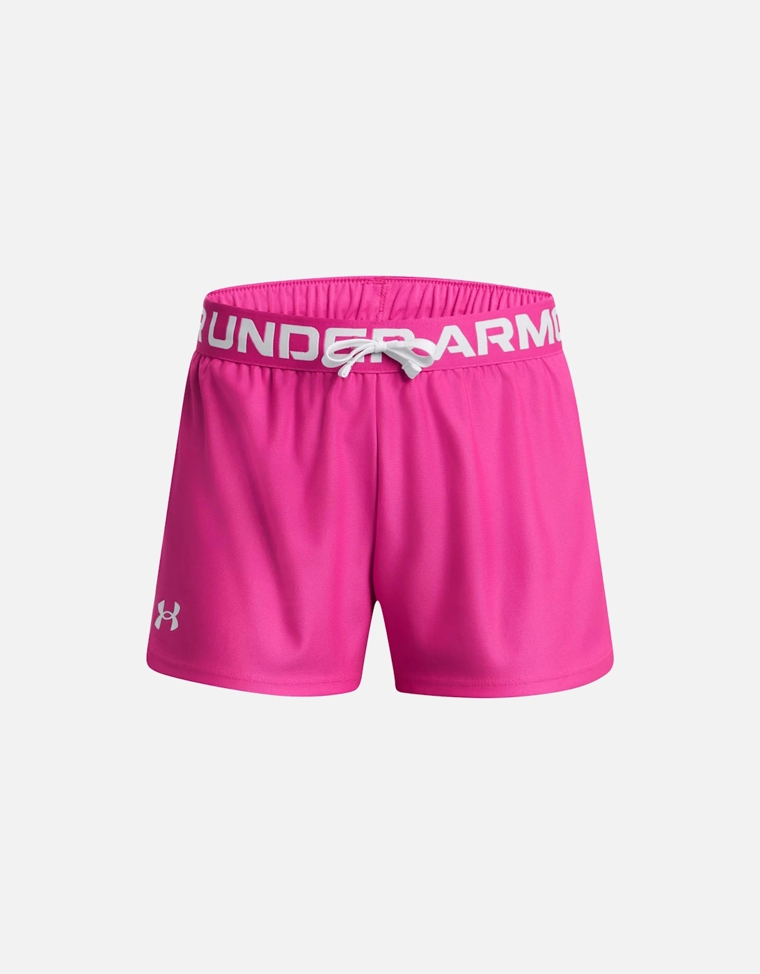 Youths Girls Play Up Solid Shorts (Pink), 3 of 2