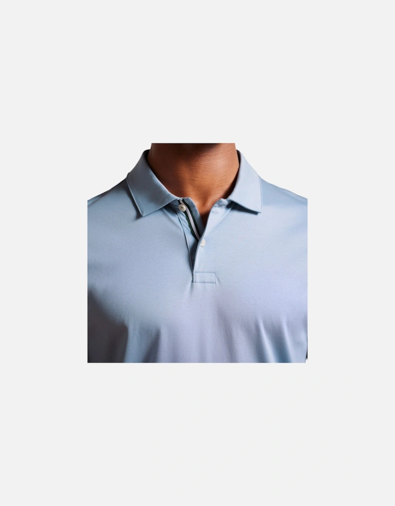 Mens Zeiter Slim Soft Touch Polo (Pale Blue)