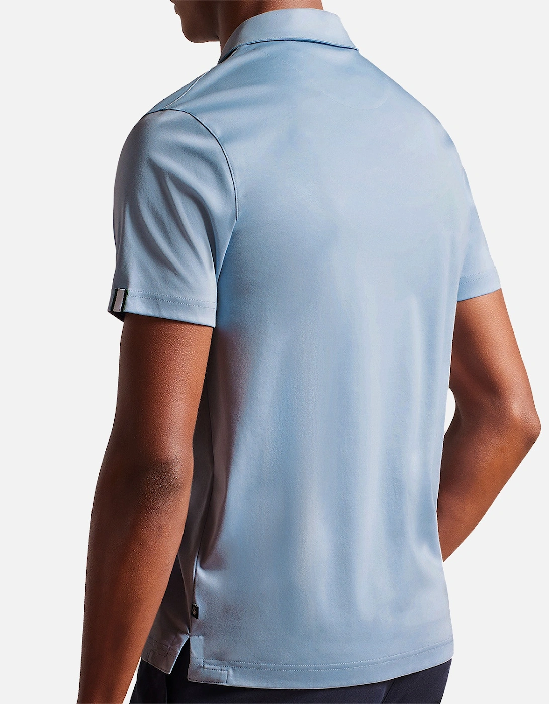 Mens Zeiter Slim Soft Touch Polo (Pale Blue)