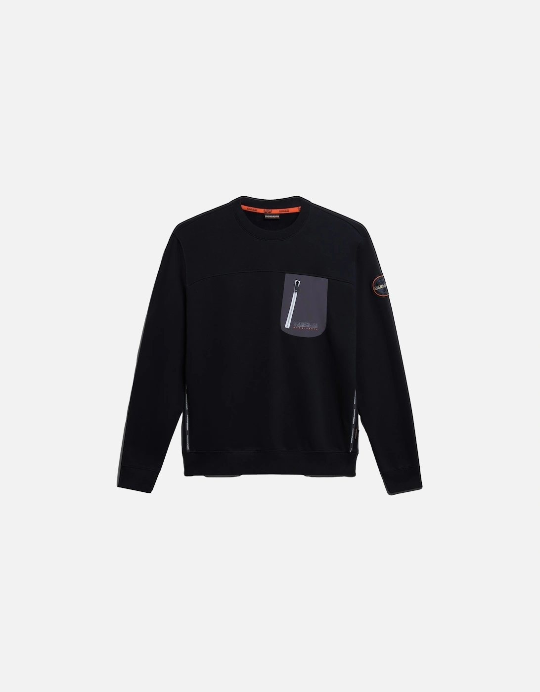 Mens B-Huron Sweatshirt (Black), 8 of 7