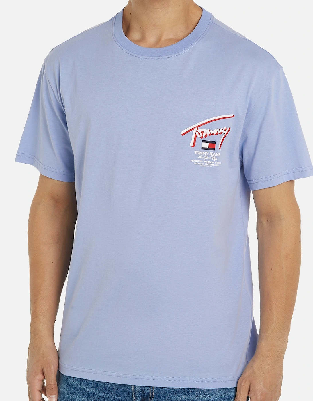Mens 3D Street Signature T-Shirt (Blue)