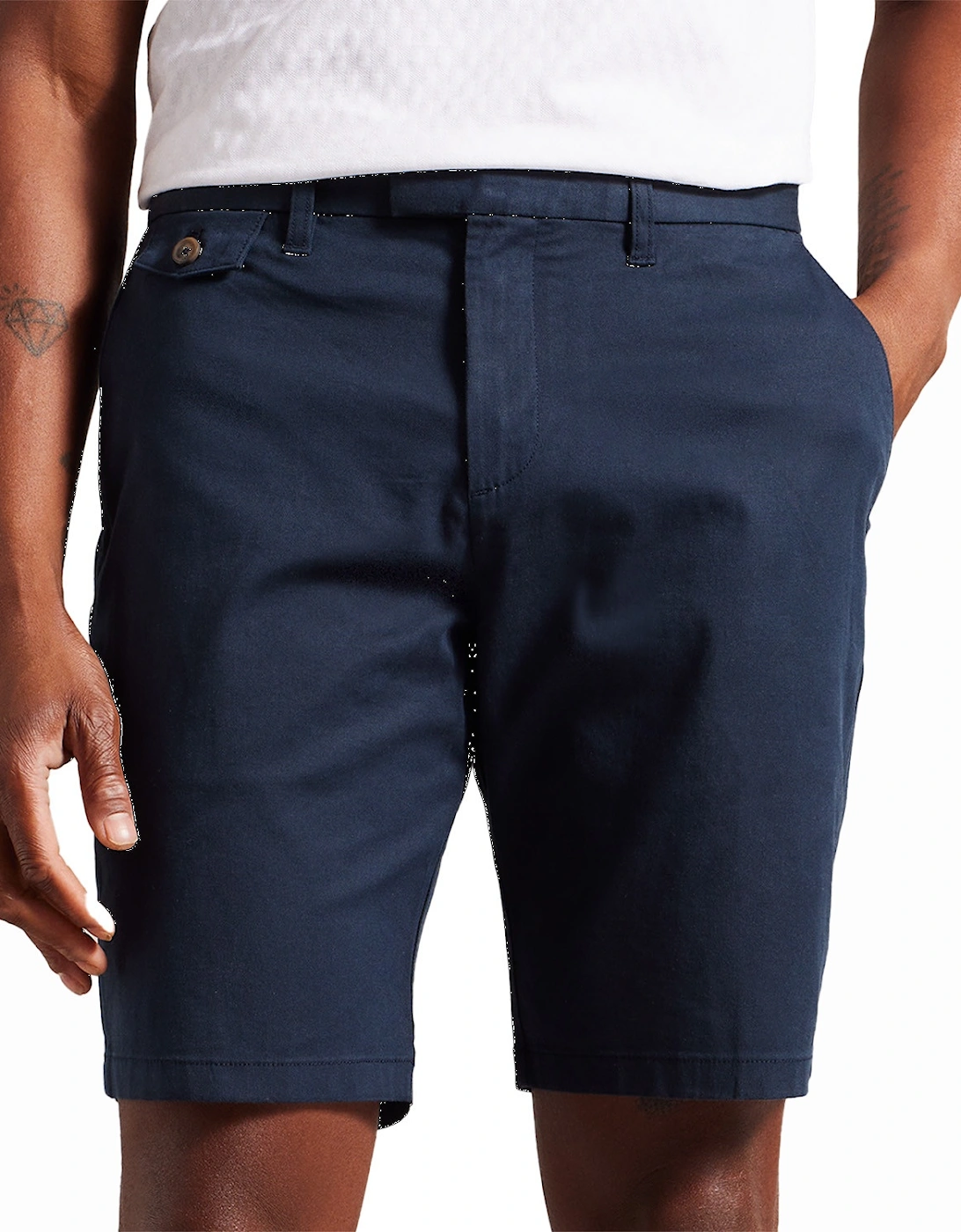 Mens Alscot Chino Shorts (Navy)