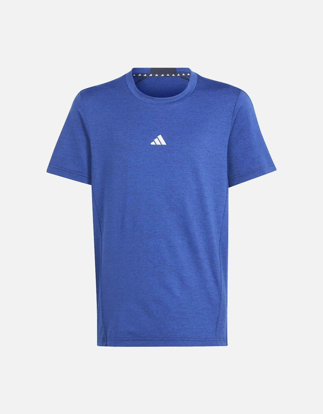 Juniors Heathered T-Shirt (Blue), 6 of 5