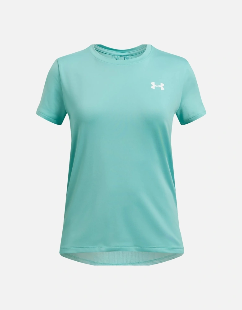 Youths Girls Knockout T-Shirt (Turquoise)