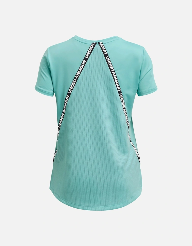 Youths Girls Knockout T-Shirt (Turquoise)