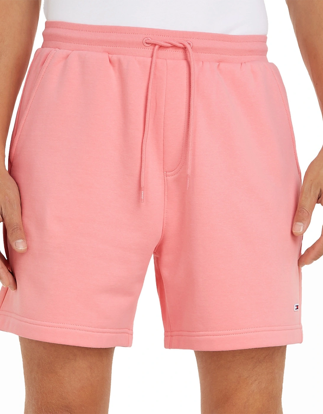 Mens Beach Fleece Shorts (Pink)