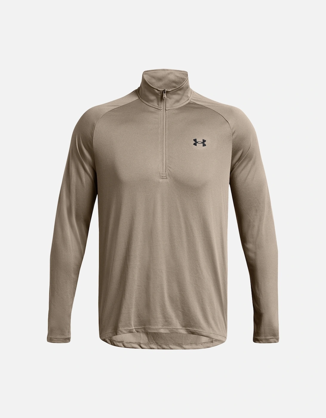 Mens 2.0 Half Zip Sweatshirt (Taupe), 5 of 4