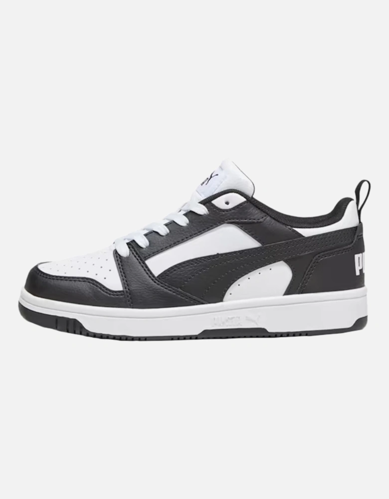 Youths Rebound V6 Lo Trainers (White/Black)