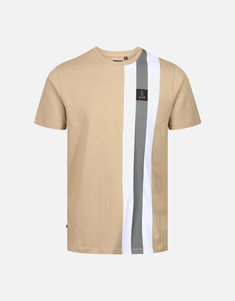 Luke Mens Edale T-Shirt (Biscuit)