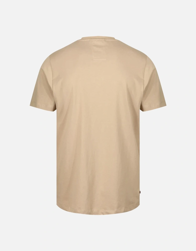 Luke Mens Edale T-Shirt (Biscuit)