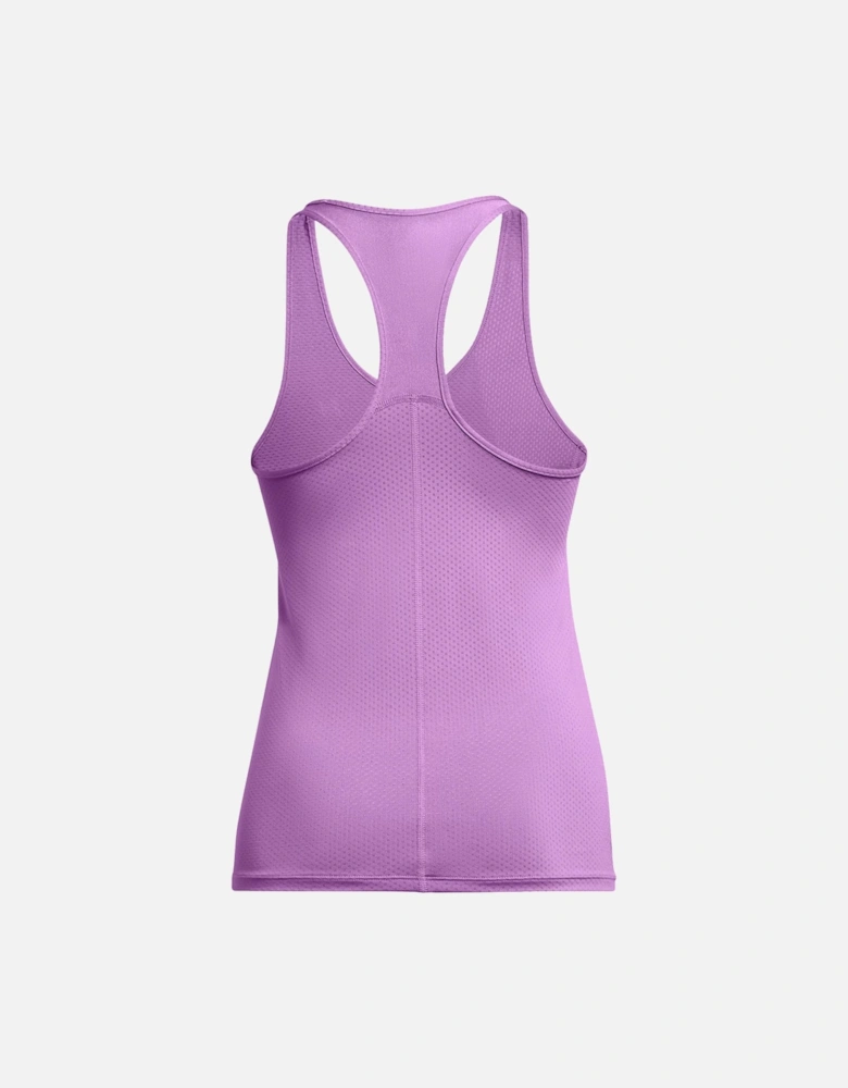 Womens HeatGear Racer Tank Top (Purple)