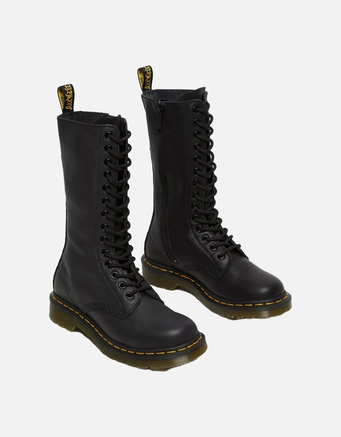 Dr. Martens Womens Virginia Leather High Boots (Black)