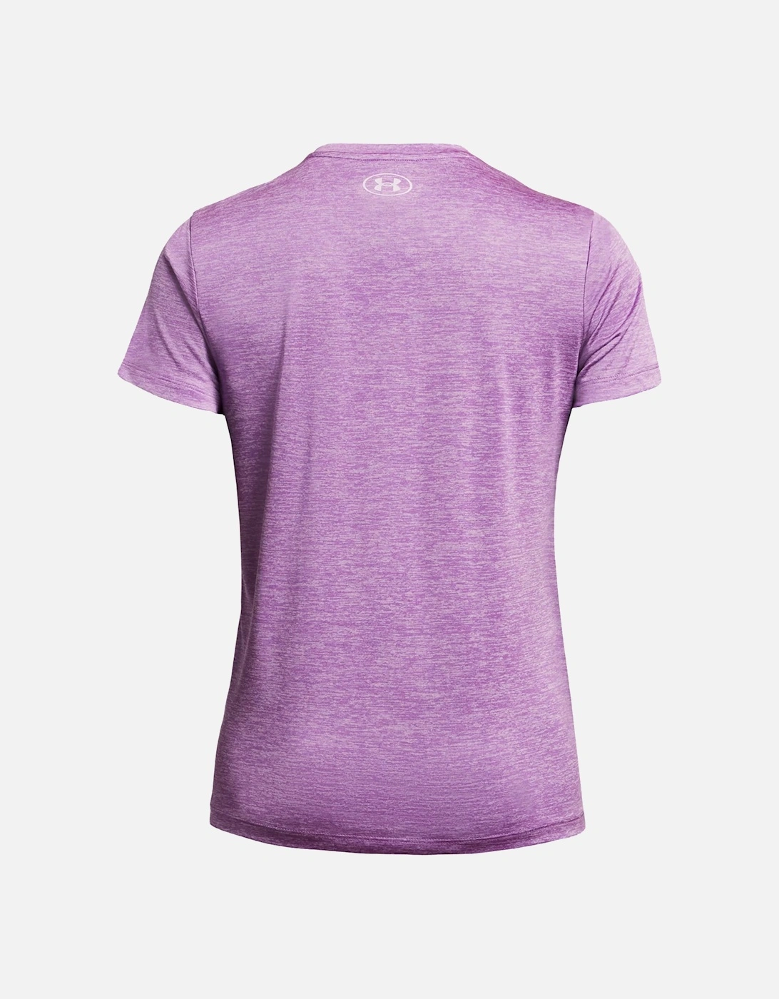 Womens Tech Twist V-Neck T-Shirt (Purple)