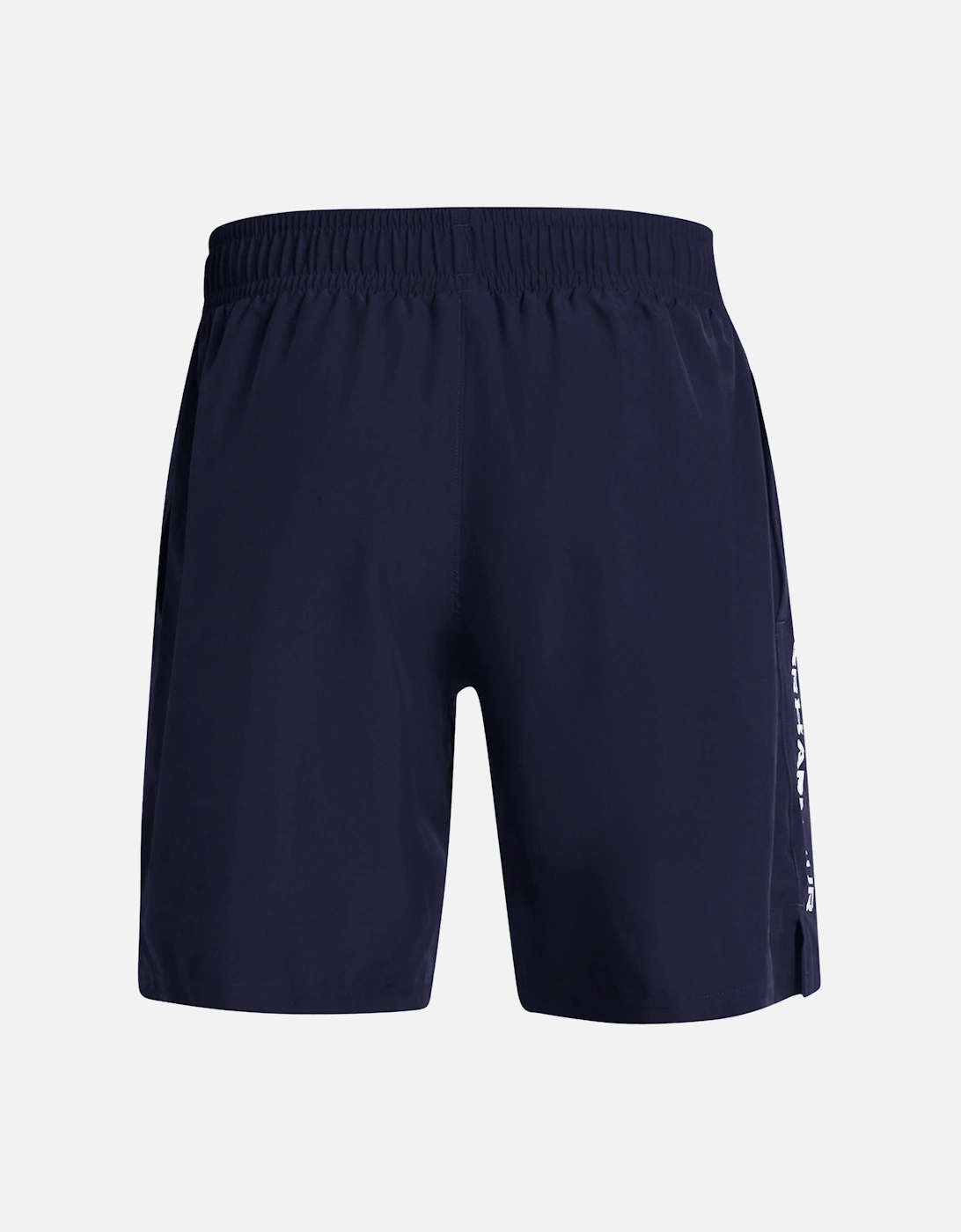 Mens Tech Woven Wordmark Shorts (Navy)