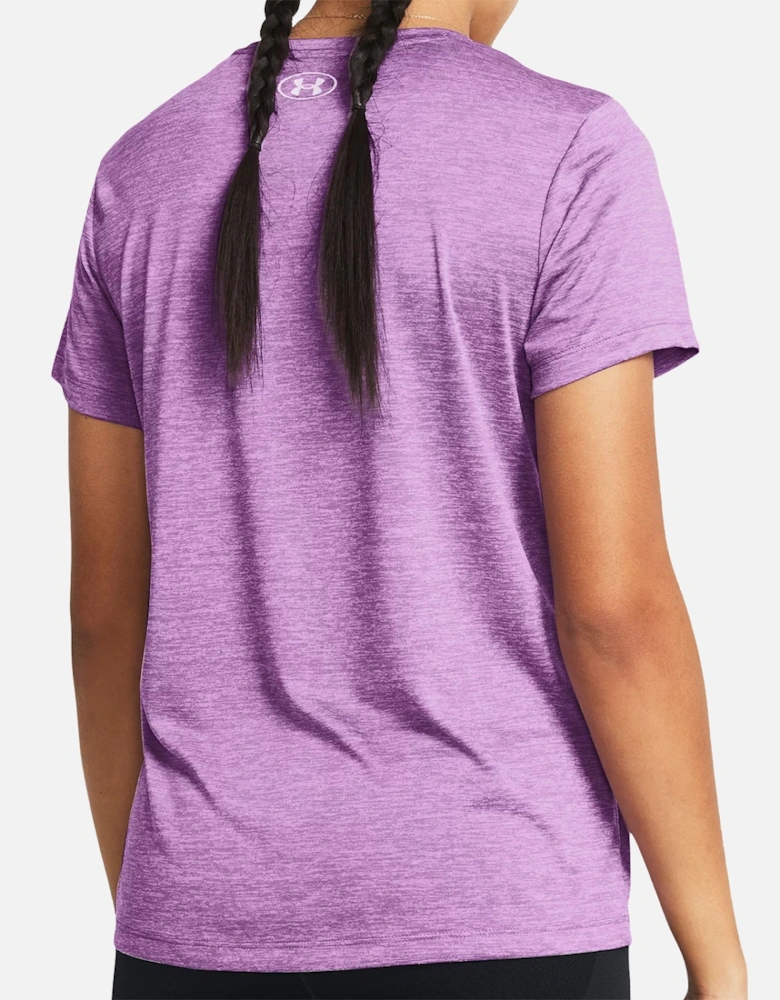 Womens Tech Twist T-Shirt (Purple)