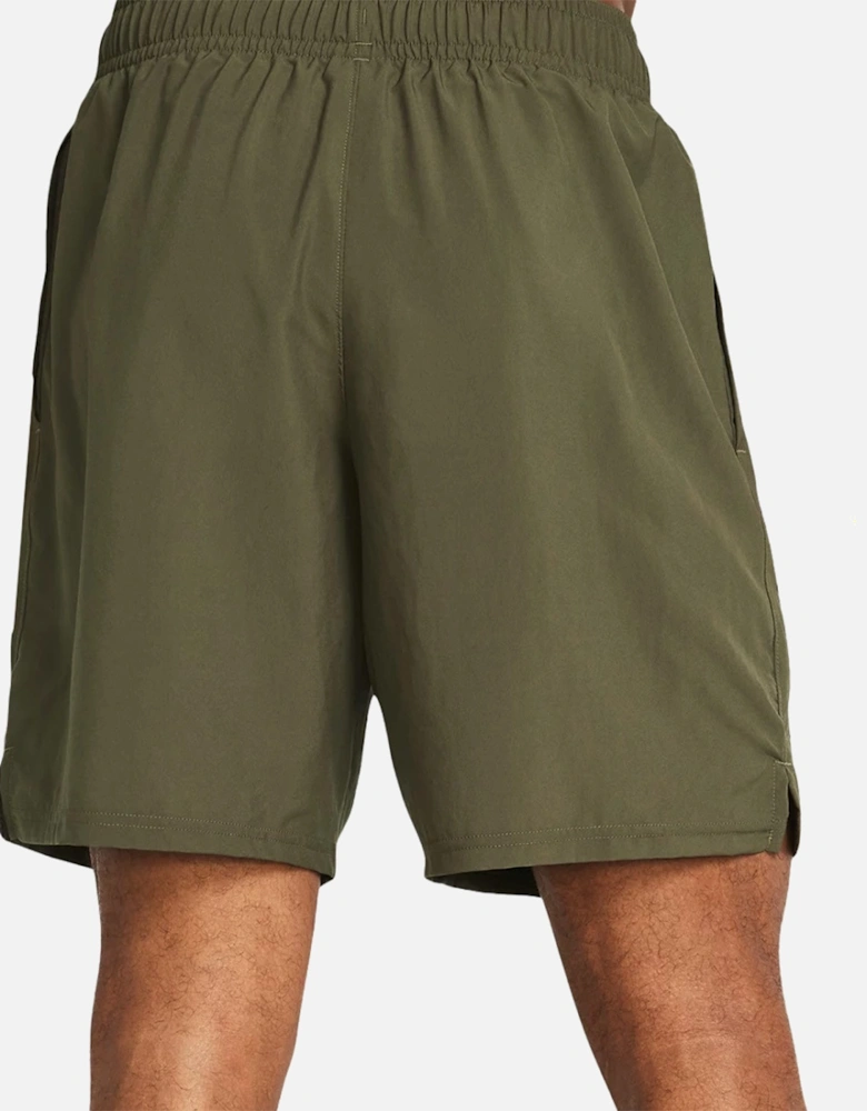 Mens Tech Woven Wordmark Shorts (Marine)