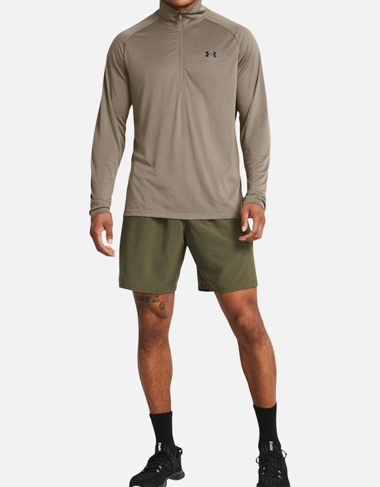 Mens Tech Woven Wordmark Shorts (Marine)