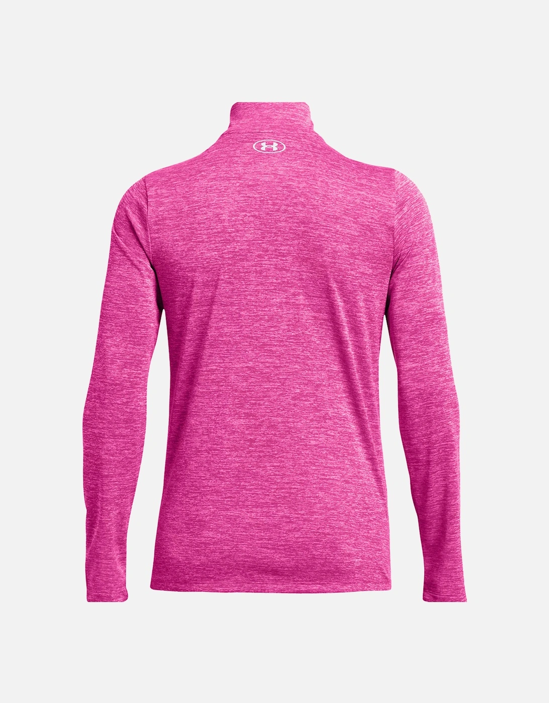 Womens Tech Twist 1/2 Zip Sweatshirt (Pink)