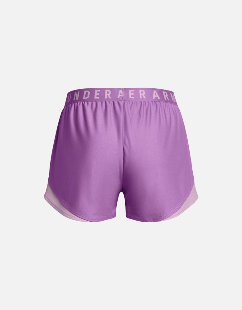 Womens Play Up Shorts 3.0 (Purple)