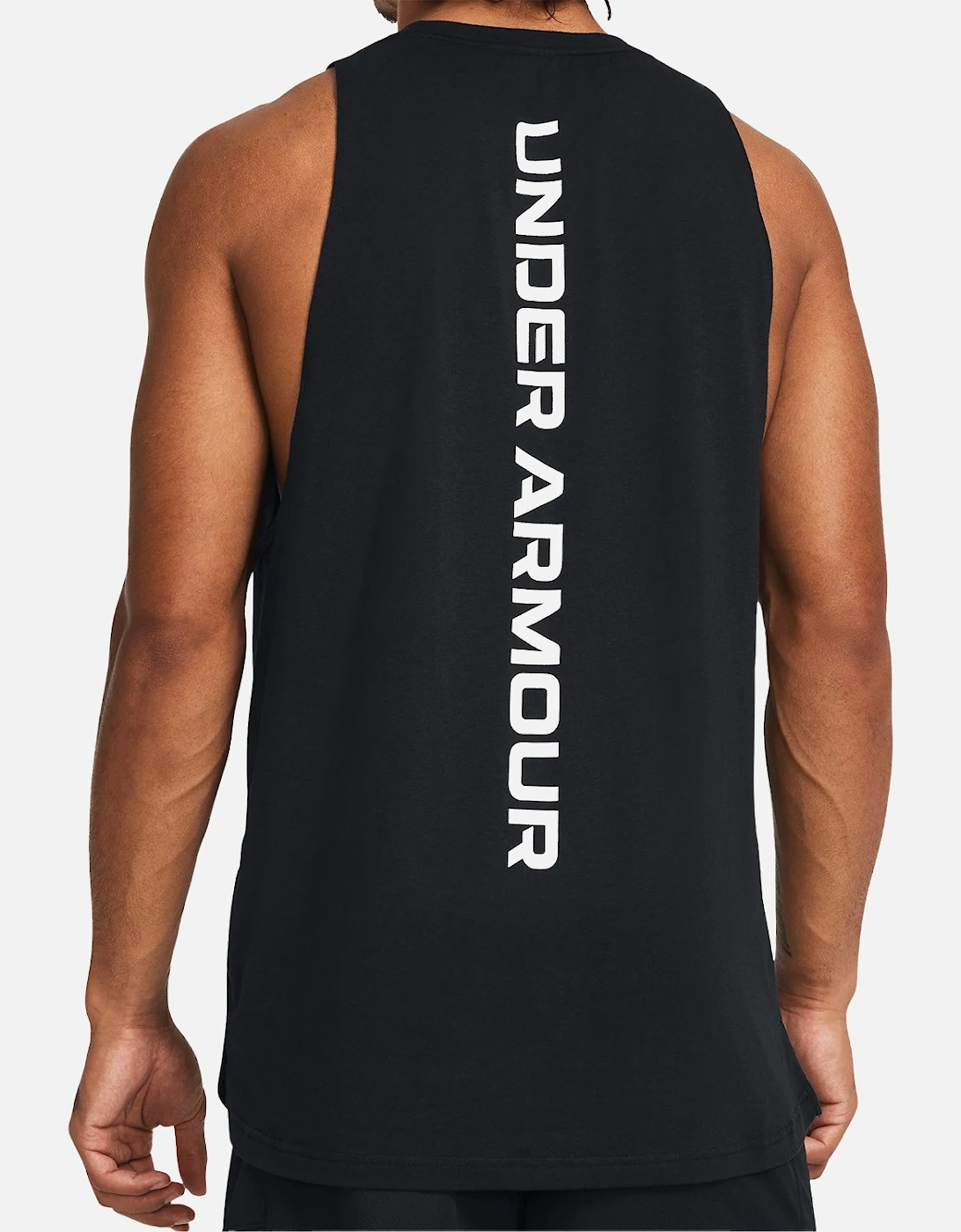 Mens Zone Tank Top (Black/White)