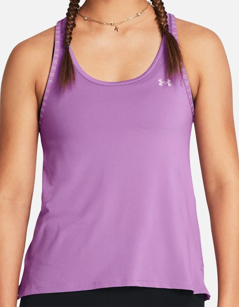 Womens Knockout Tank Top (Purple)