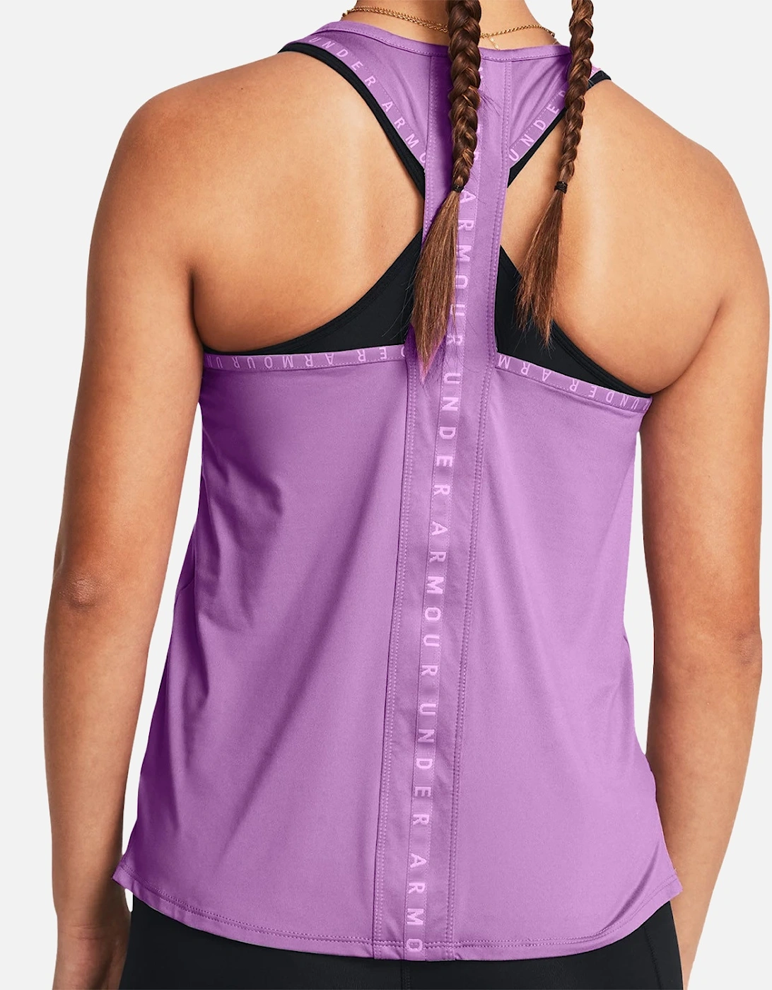 Womens Knockout Tank Top (Purple)