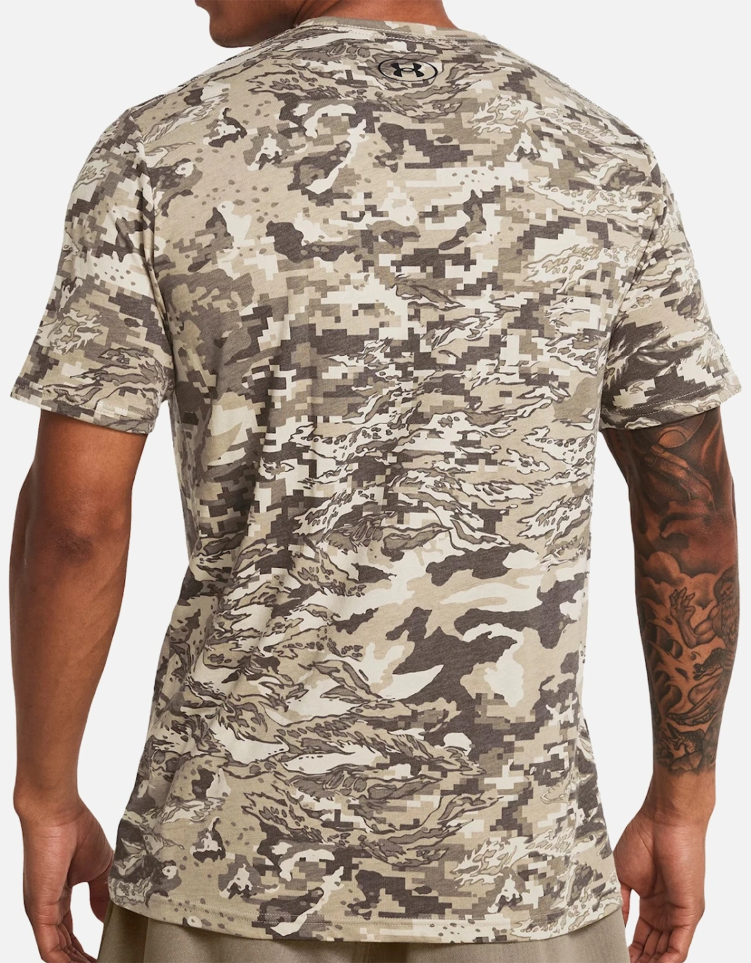 Mens ABC Camo T-Shirt (Taupe)