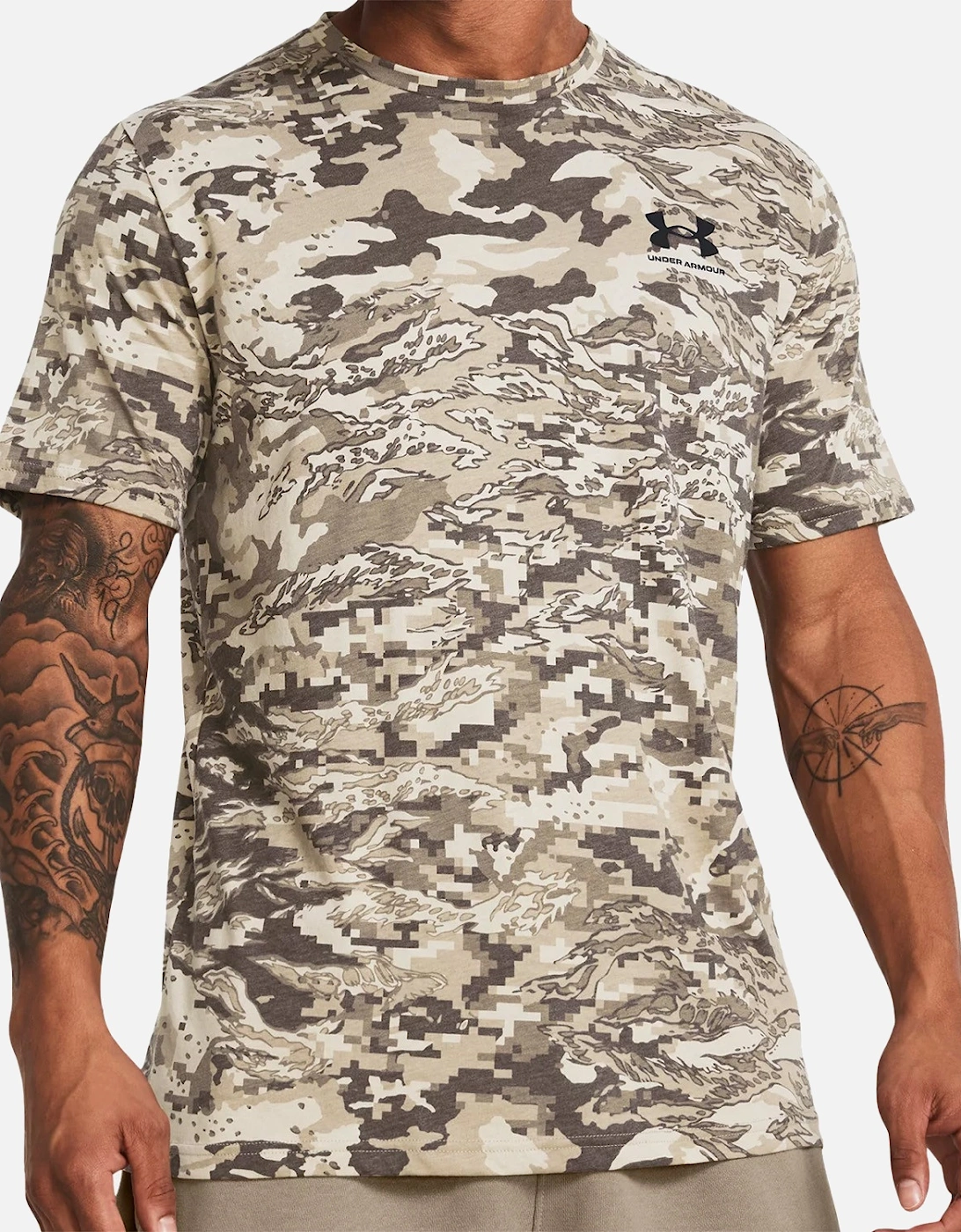 Mens ABC Camo T-Shirt (Taupe)