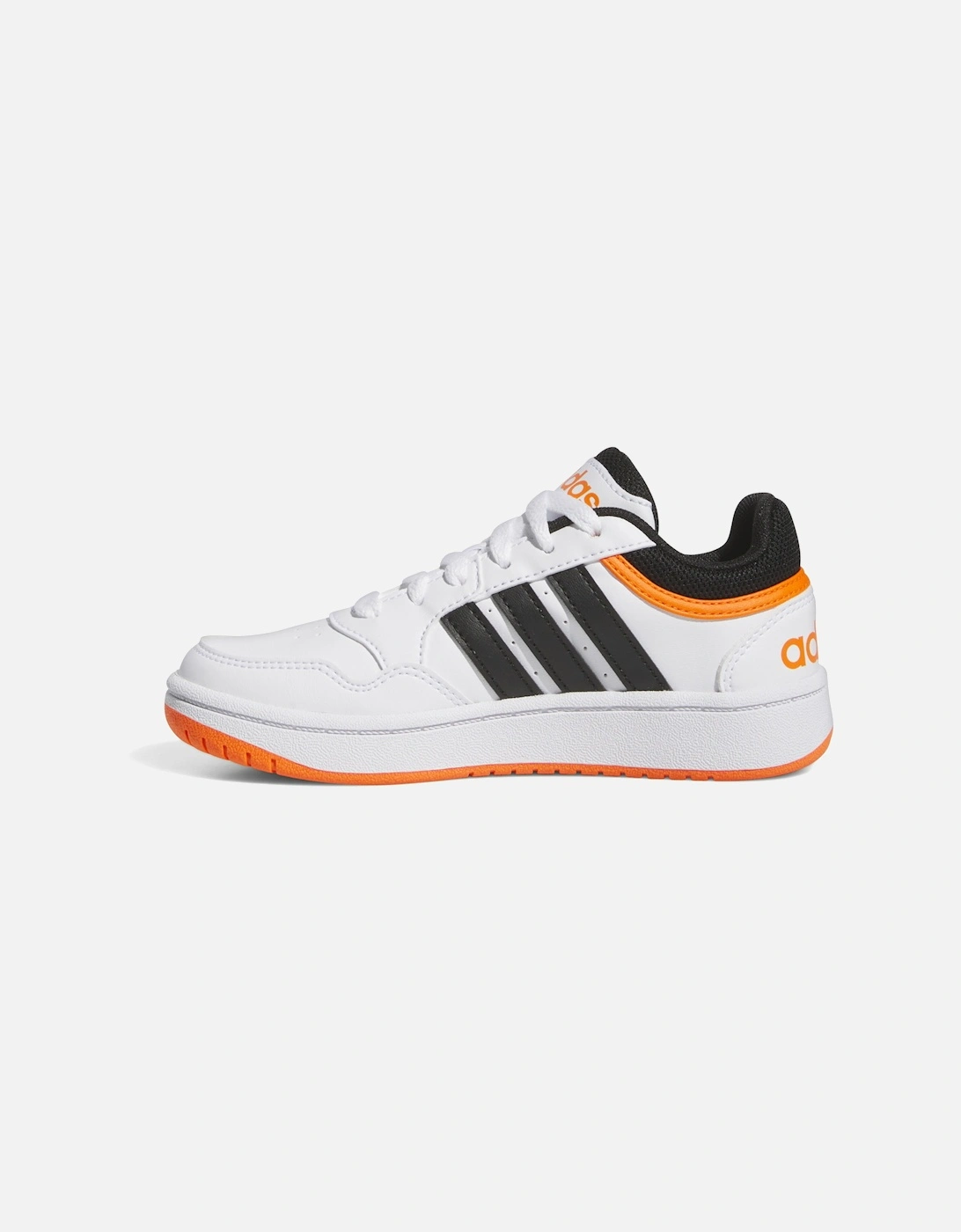 Youths Hoops 3.0 Trainers (White/Black)