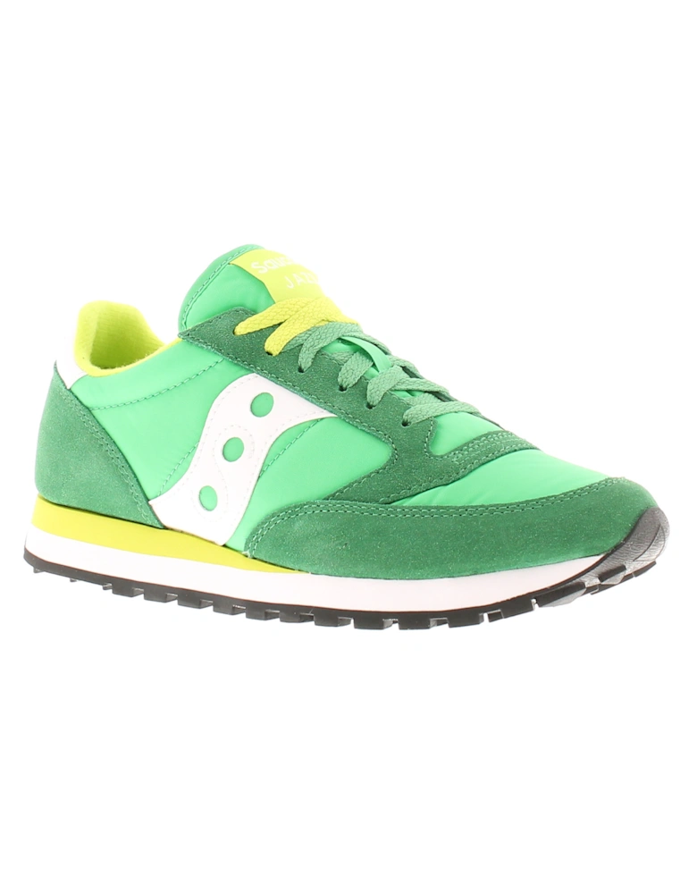 Mens Trainers Jazz Original Lace Up green green UK Size