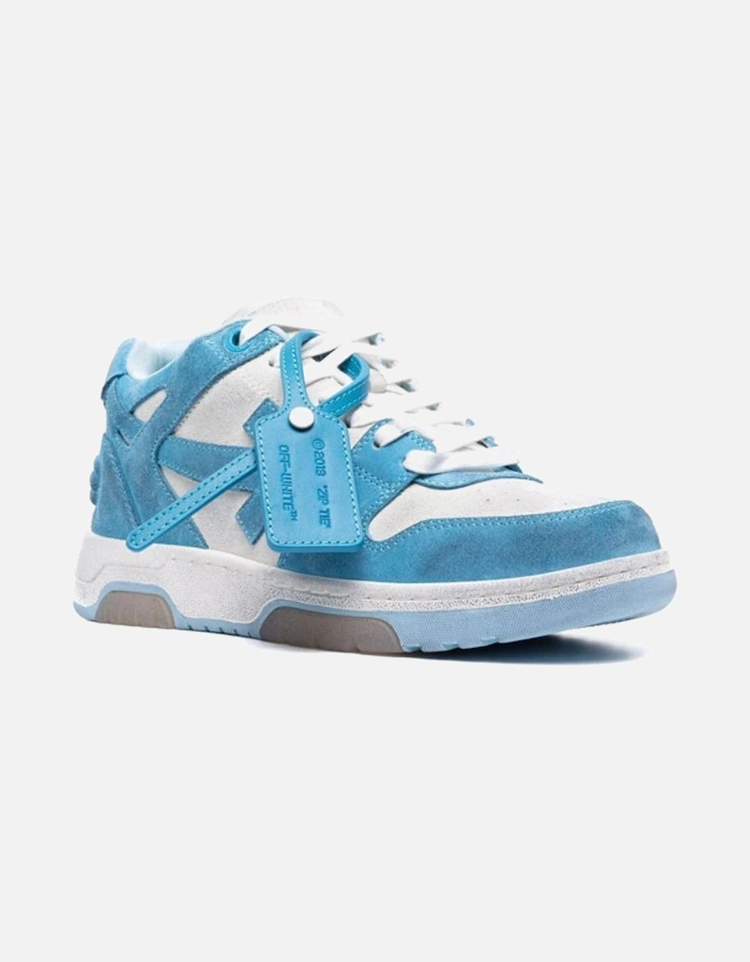 Out of Office Vintage Suede Trainers in Blue/White