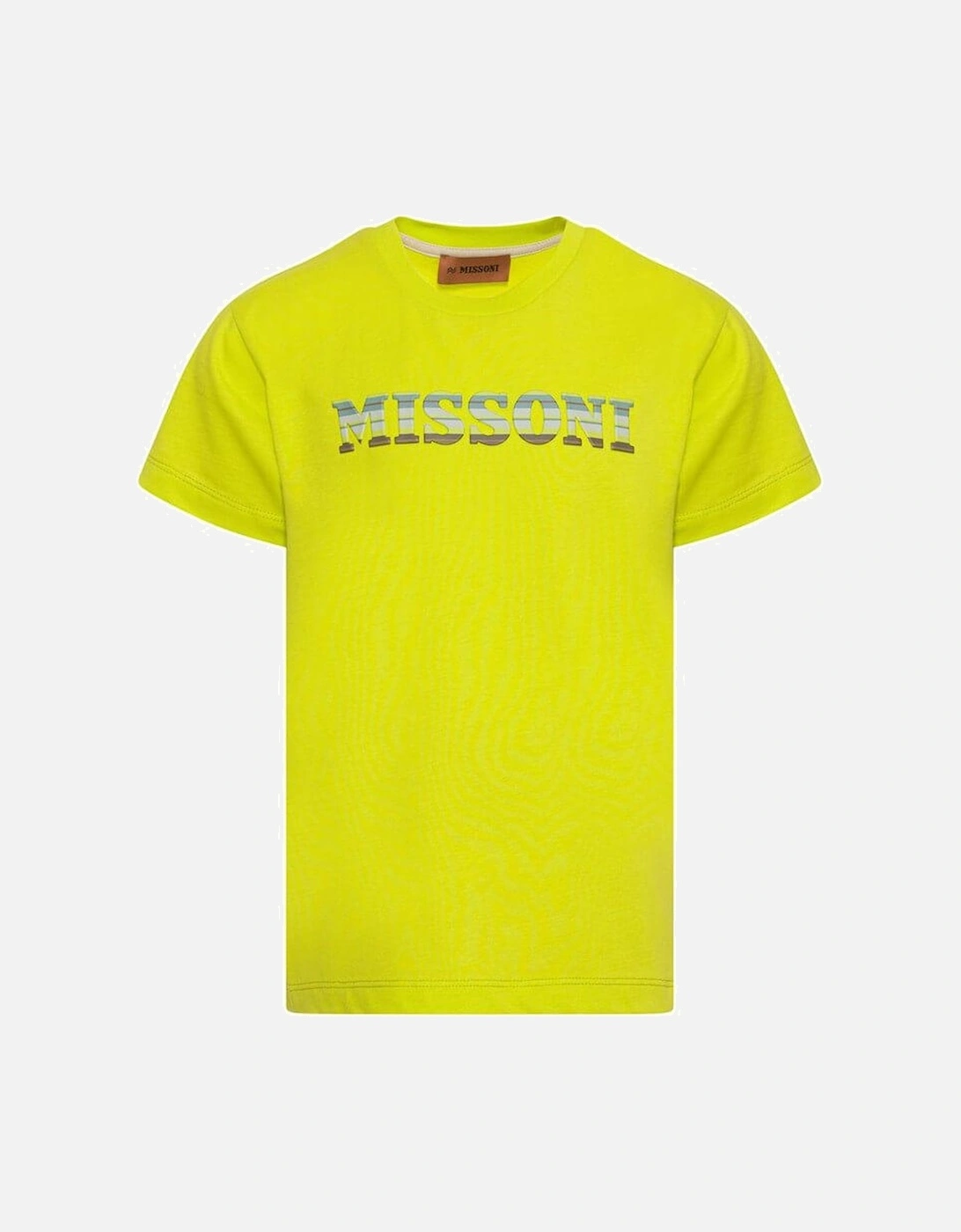 Boys Yellow Logo T-Shirt, 3 of 2