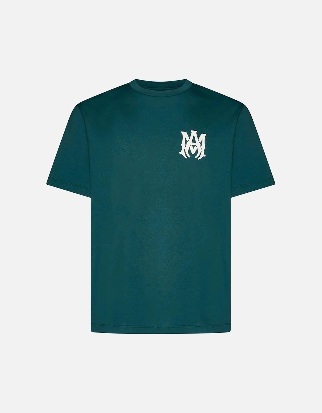 MA Core Logo Printed T-Shirt in Rain Forest Green, 5 of 4