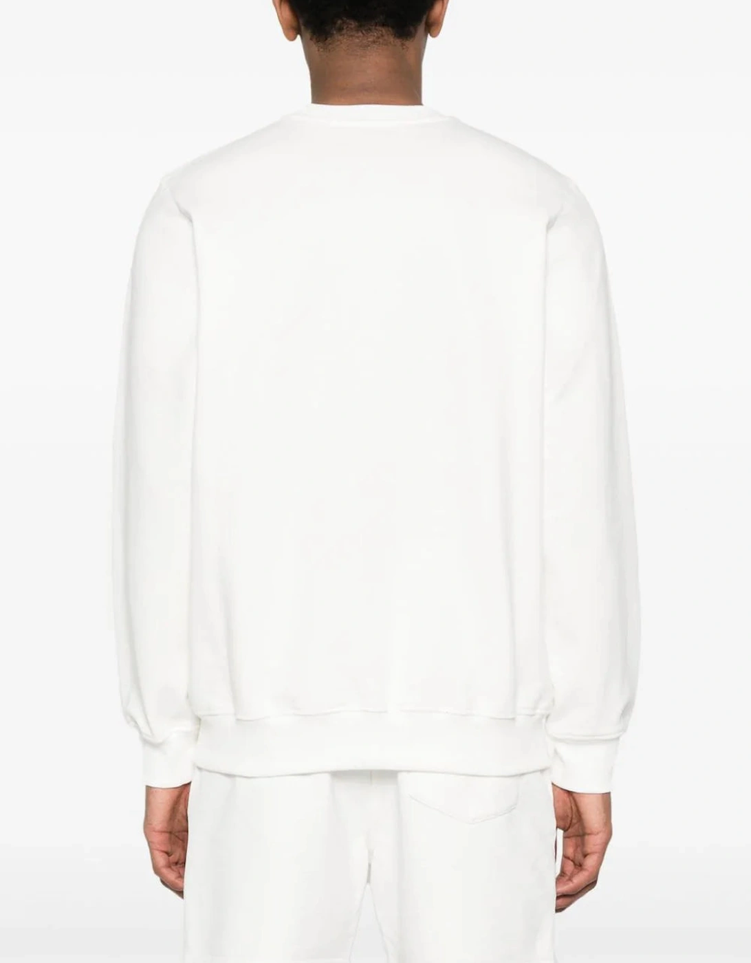 Le Jeu Printed Cotton Sweatshirt in White