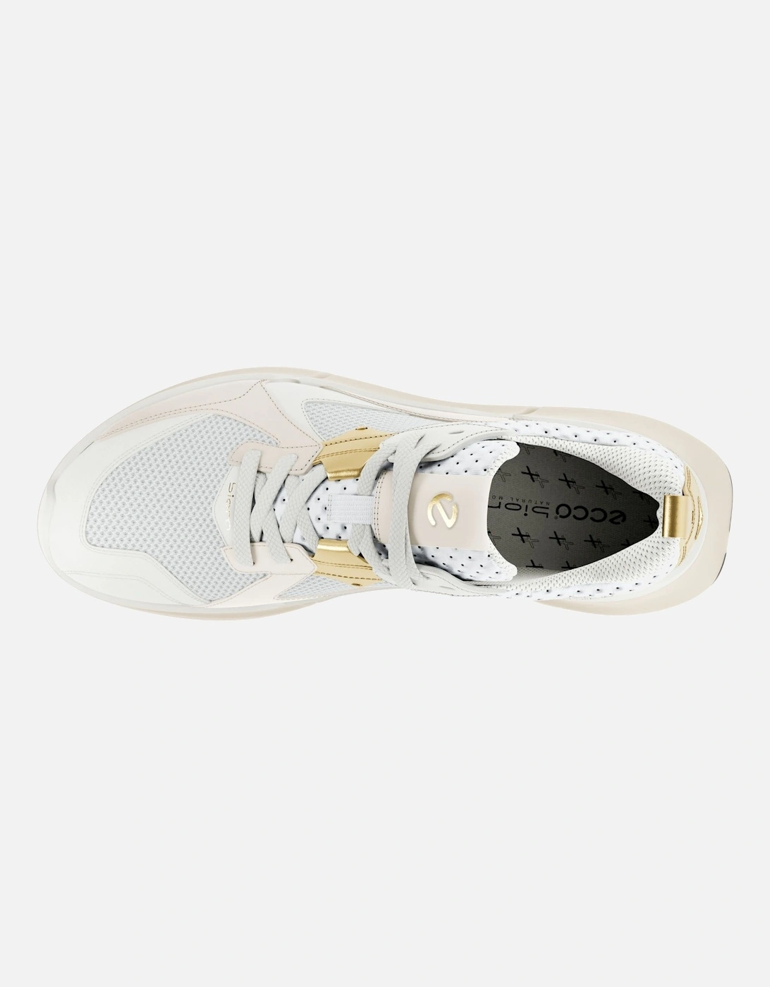 Womens Biom 2.2 Lace Up Leisure Sporty Trainers - Gold