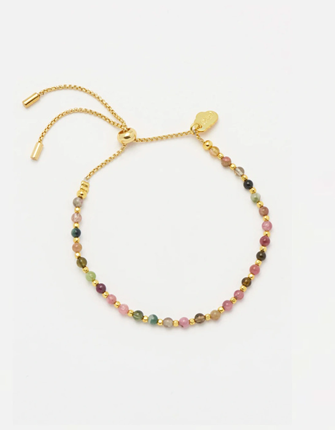 Amelia Bracelet Tourmaline Gold Plated, 4 of 3