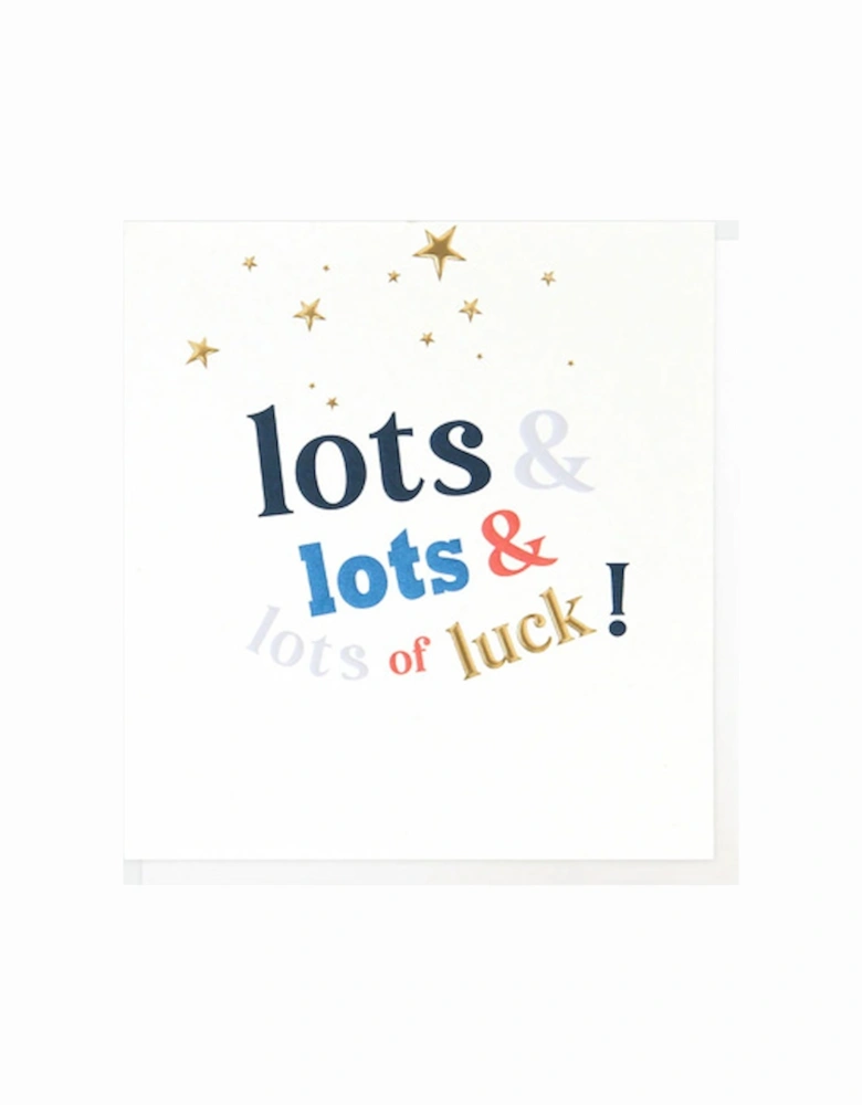 Lots and Lots of Luck Card